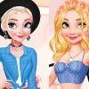 Elsa Vs Rapunzel Fashion Game